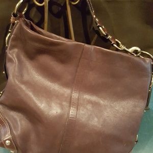 CLEARANCE SALE Coach Brown Leather Large Carly